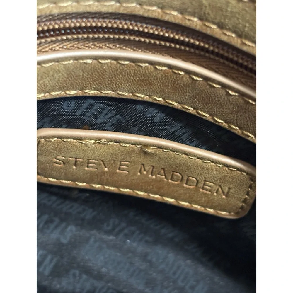 Steve Madden Fringe Brown Western Hobo Shoulder Crossbody Purse NWOT